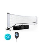 Official Size Pickleball Net with Paddles and Balls