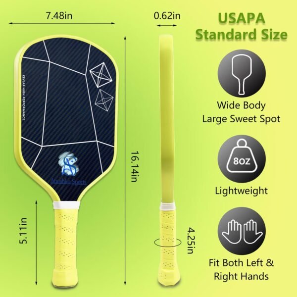 AS-Kevlar Paddle – Black-Green, Red-Black & Pure Red - Image 4