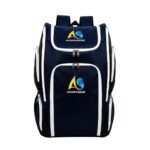 Anushka Sports navy blue jumbo equipment backpack