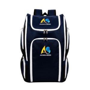 Anushka Sports navy blue jumbo equipment backpack