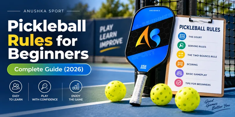 Pickleball rules for beginners complete guide 2026 with paddle, balls, and rules checklist.